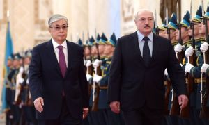 Візыт Лукашэнкі ў Казахстан