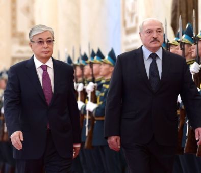 Візыт Лукашэнкі ў Казахстан